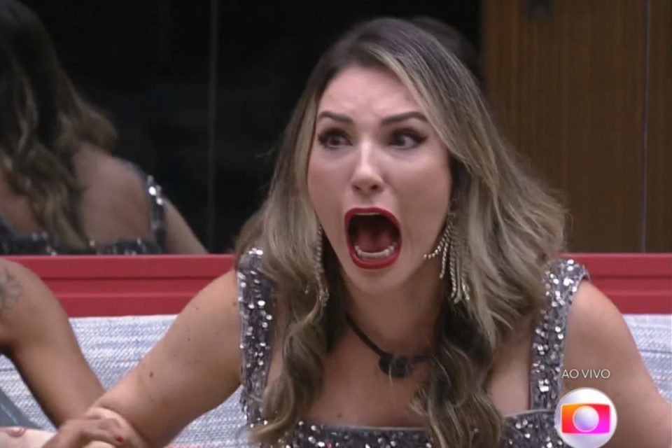 Print colorido de Amanda, campeã do BBB23