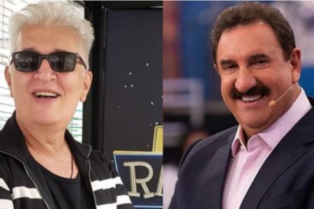 Montagem colorida de Ney Inácio (à esquerda) e Ratinho (à direita) - Metrópoles
