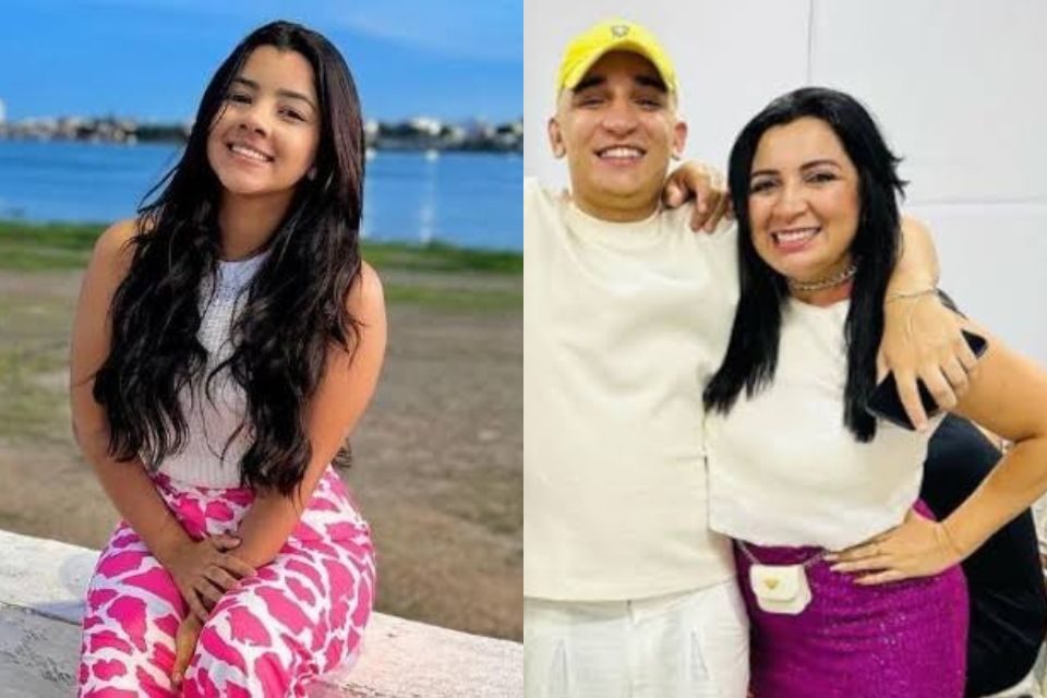 Uma foto de Ary Mirelle é uma de João Gomes e sua mãe, Katia