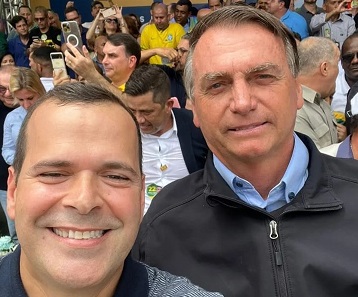 Gutemberg Reis e Bolsonaro