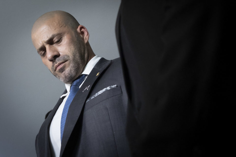 Deputado Daniel Silveira na Câmara dos Deputados - metrópoles