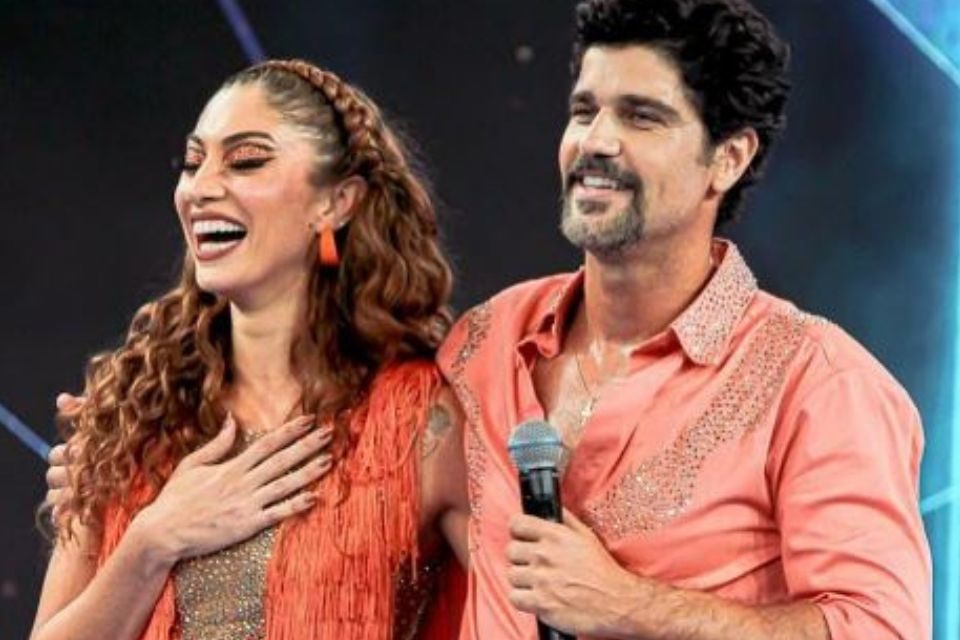 Ju Paiva e Bruno Cabrerizo no Dança dos Famosos