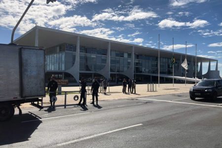 Palácio do Planalto sem grades