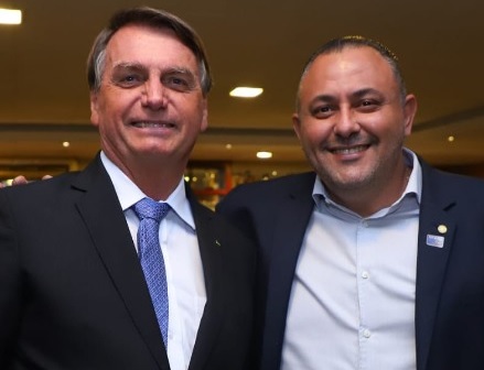 Márcio Labre e Jair Bolsonaro