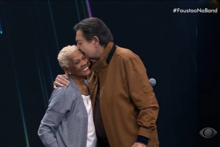 Dionne Warwick no Faustão na Band - Metrópoles