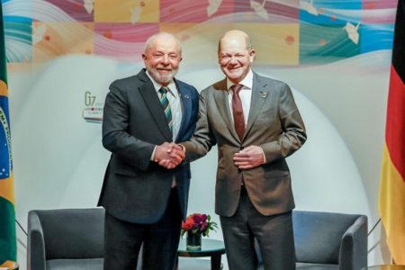 Lula e Olaf Scholz