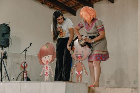 goias estudantes maio laranja