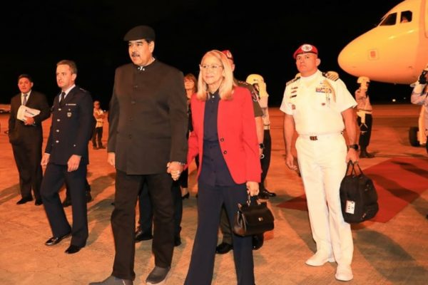 Nicolás Maduro a e mulher, Cilia Flores