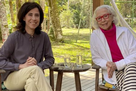 Foto colorida de Fernanda Montenegro e Fernanda Torres - Metrópoles