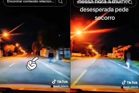 mulher-pede-socorro-motorista-app-metropoles