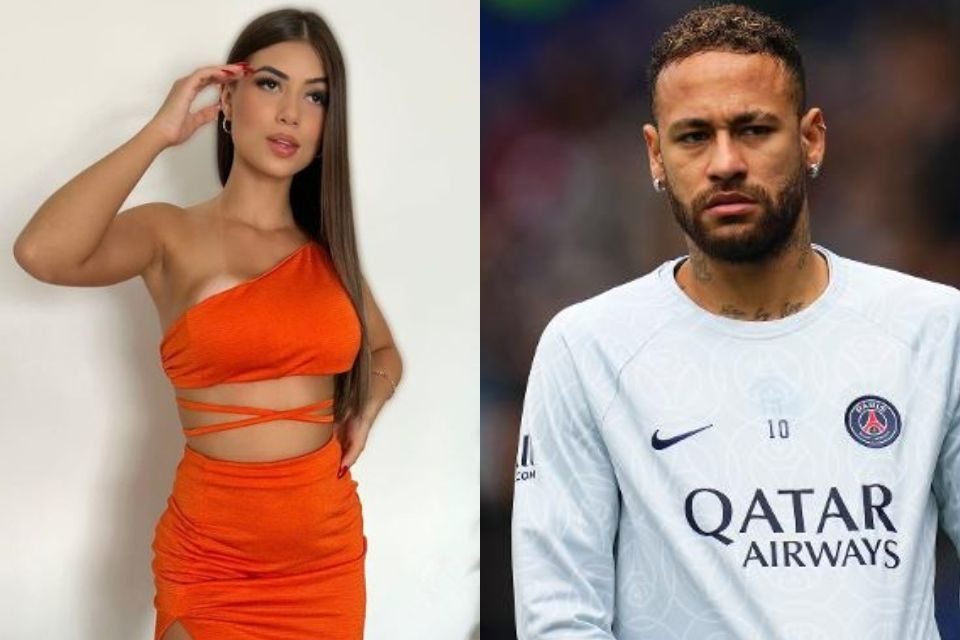 Neymar e a influenciadora Nicole Souza