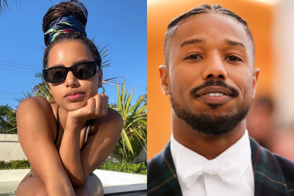 Gleici Damasceno e Michael B. Jordan