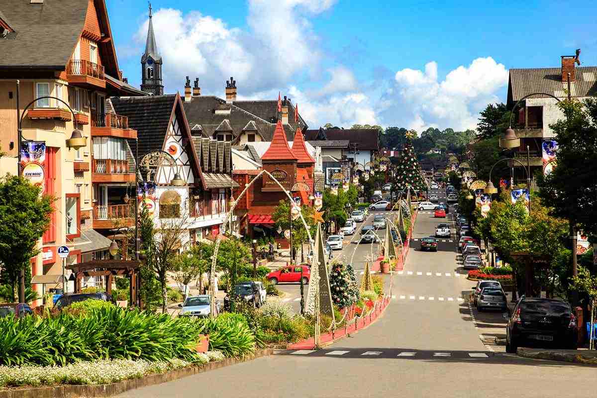 Foto colorida de Gramado