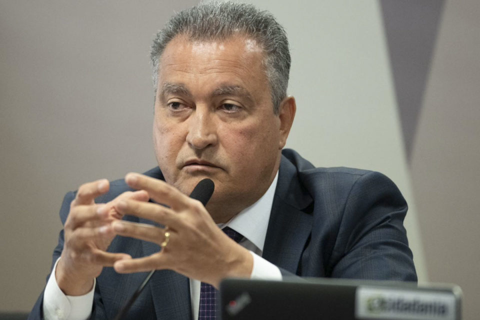 Ministro Rui Costa (Casa Civil) no Senado durante audiência conjunta das comissões de Meio Ambiente, de Infraestrutura e de Desenvolvimento Regional - metrópoles