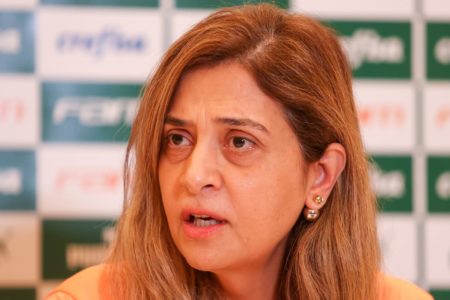 Leila Pereira, presidente do Palmeiras - Metrópoles