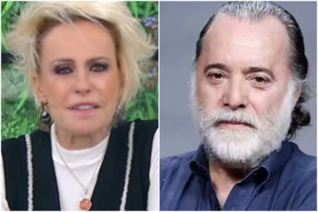 Montagem colorida de Ana Maria Braga e Tony Ramos - Metrópoles