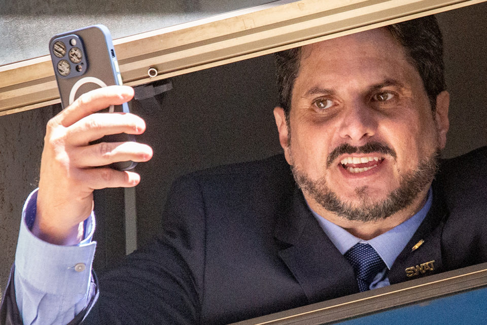 O senador Marcos Do Val