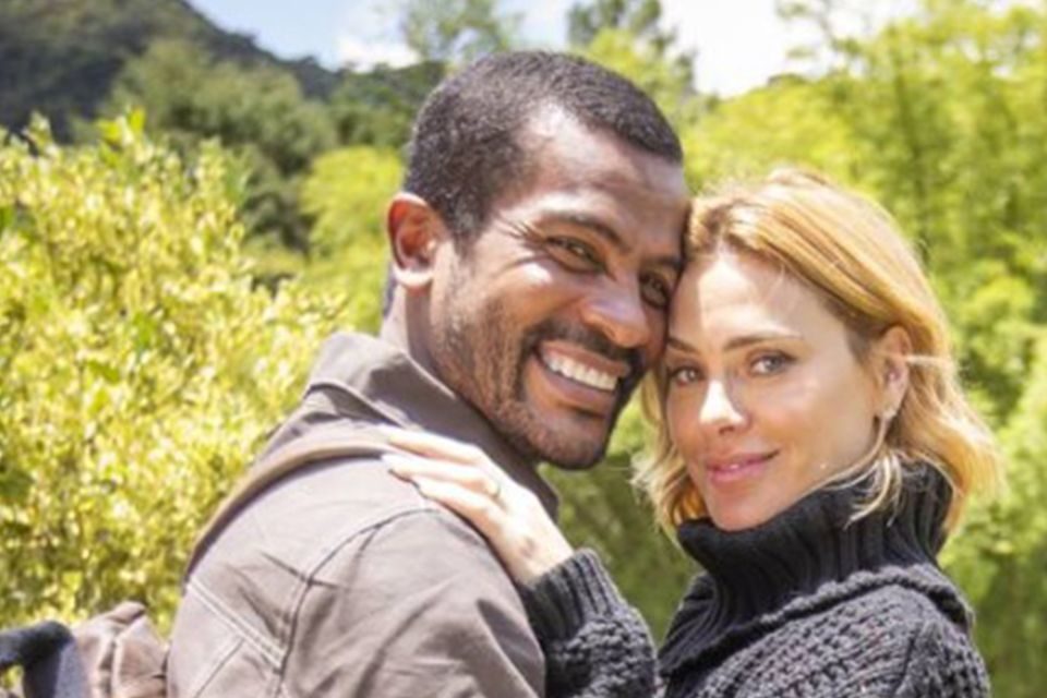 Samuel Assis e Carolina Dieckmann