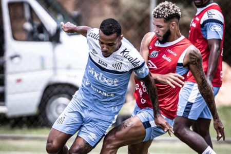 Jogadores do Santos