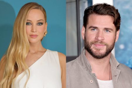 MONTAGEM COM Jennifer Lawrence e Liam Hemsworth - METRÓPOLES