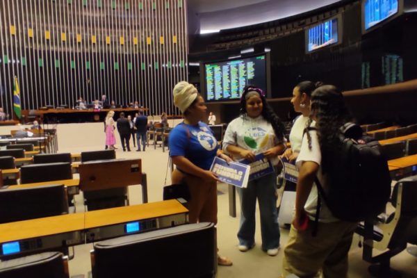 Integrantes da União Nacional dos Estudantes (UNE) e a União Brasileira dos Estudantes Secundaristas (Ubes) estão nesta terça-feira (04/07) na Câmara dos Deputados para pressionar congressistas a retirarem o Fundeb do teto de gastos.