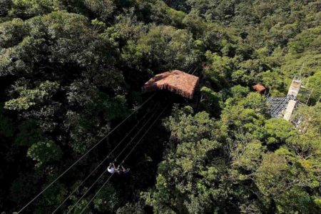 Tirolesa Voo da Serra em SP