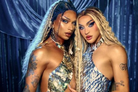 Foto colorida de Lia Clark e Pabllo Vittar - Metrópoles