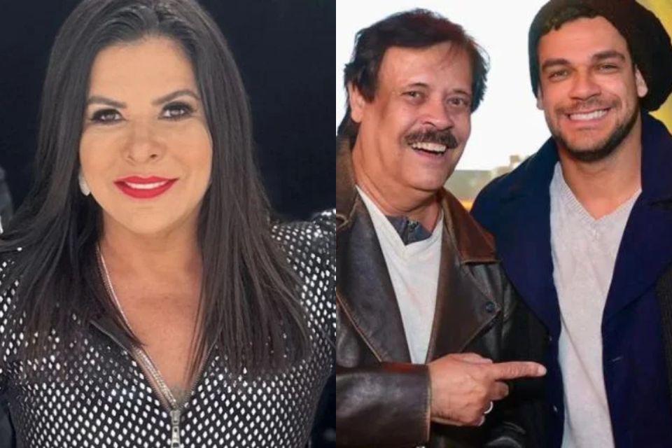 Mara Maravilha Carlinhos Aguiar e Caique Aguiar