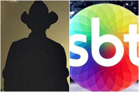 Imagem colorida da logo do SBT - Metrópoles