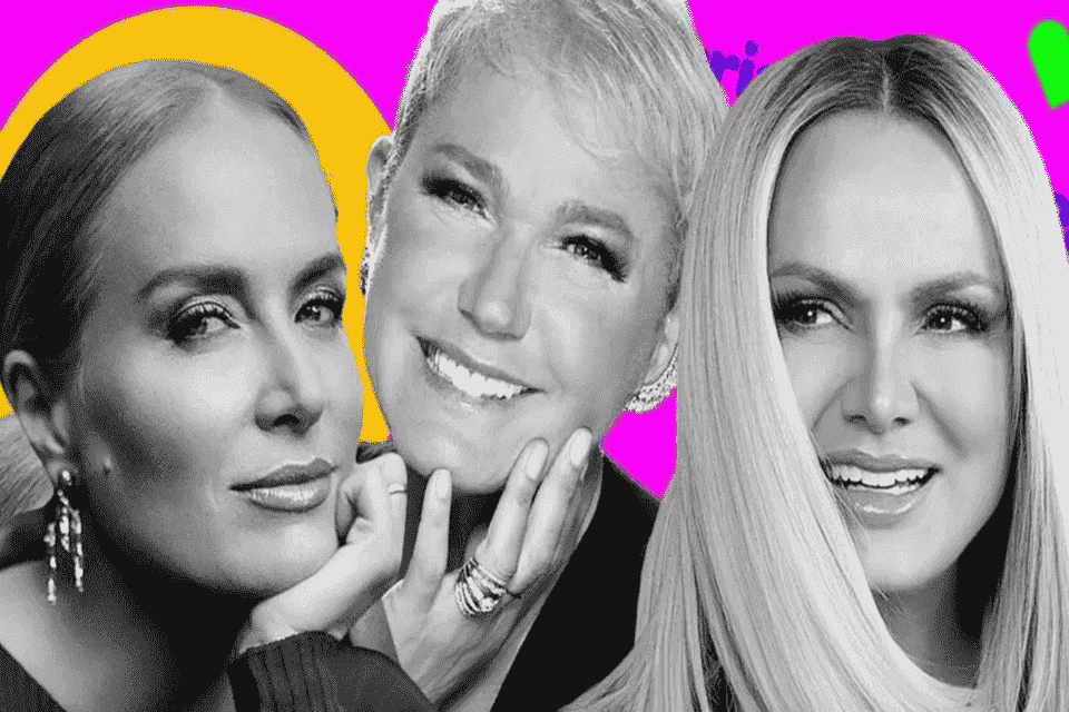 Angélica, Xuxa e Eliana em montagem - Metrópoles