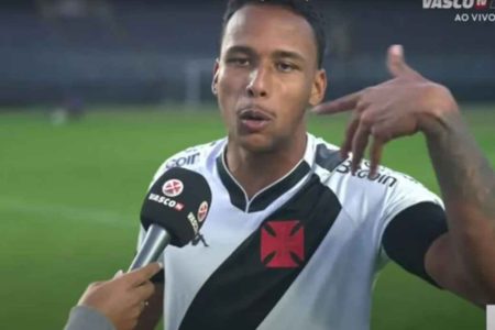 Matheus Julião, jogador do sub-20 do Vasco