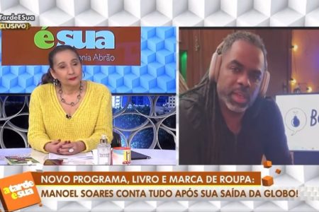 Manoel Soares em entrevista a Sonia Abrão