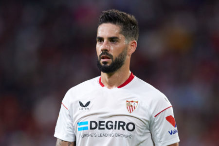 Imagem colorida de Isco atuando pelo Sevilla - Metrópoles