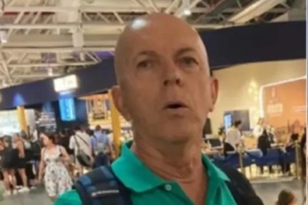 Imagens Moraes colorida do empresário Roberto mantovani, suspeito de agressão ao ministro do STF Alexandre de Moraes