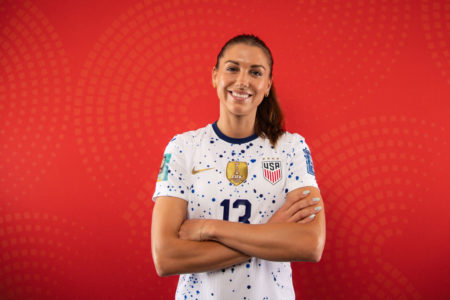 Imagem colorida de Alex Morgan - Metrópoles