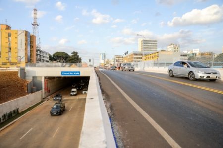 Imagem colorida - túnel Rei Pelé - Metrópoles