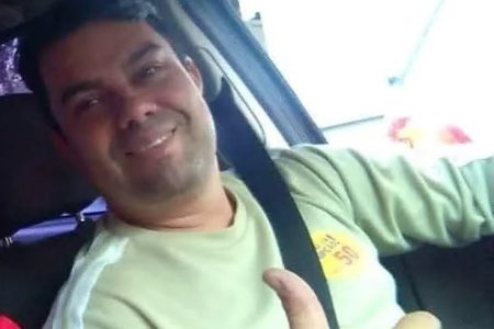Foto colorida de Anderson Gomes, motorista de Marielle, morto em emboscada contra a vereadora
