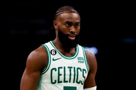 Jaylen Brown, jogador do Boston Celtics - Metrópoles