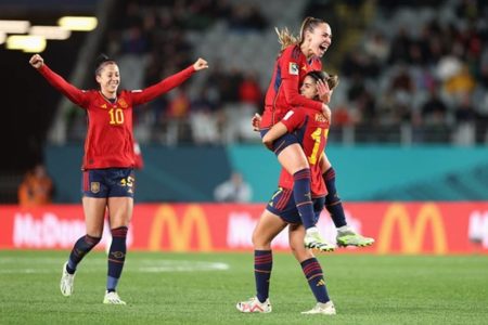 Espanha e Zâmbia Copa do Mundo Feminina