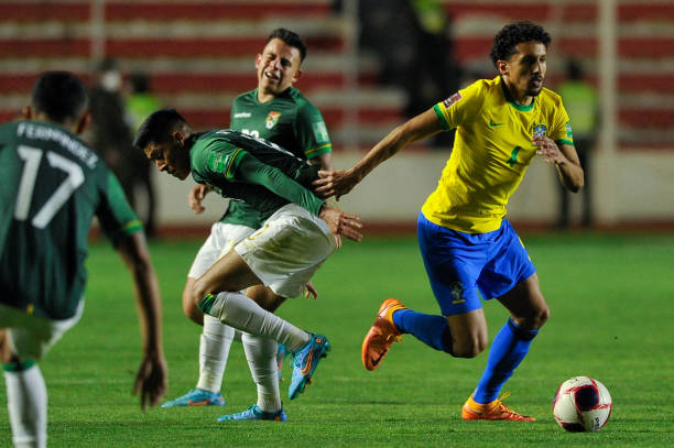 Marquinhos, do Brasil, enfrenta Ramiro, da Bolívia, nas Eliminatórias - Metrópoles