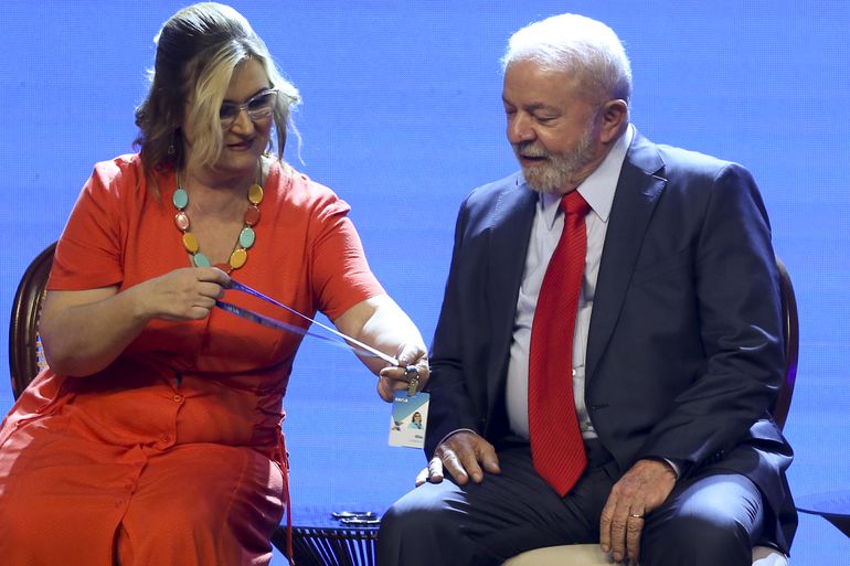 Lula e Rita Serrano