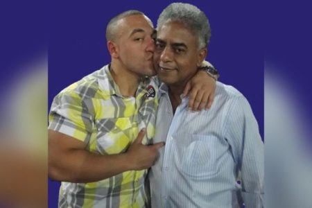 Foto do Jomarzinho e do pai dele Jomar Bittencourt - Metrópoles