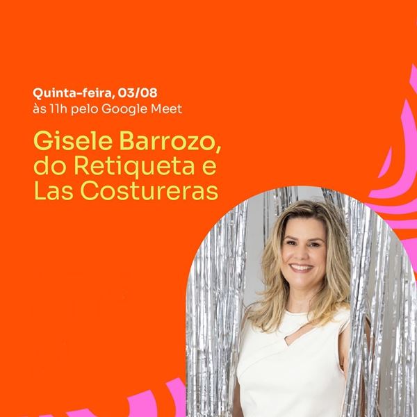 Na imagem com cor, card na cor laranja com a imagem de uma pessoa no canto abaixo - Metrópoles