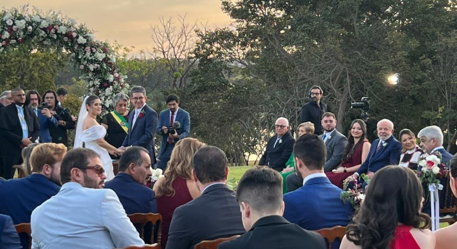 Casamento do senador Randolfe Rodrigues, com Lula