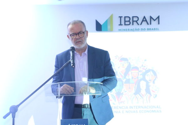 O ex-ministro Raul Jungmann, presidente do Ibram (Instituto Brasileiro de Mineração)