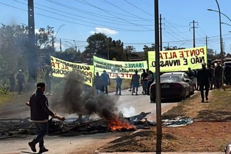 Manifestação Ponte Alta do Gama