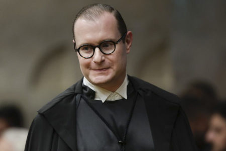 STF Cristiano Zanin durante cerimônia de posse no STF - Metrópoles