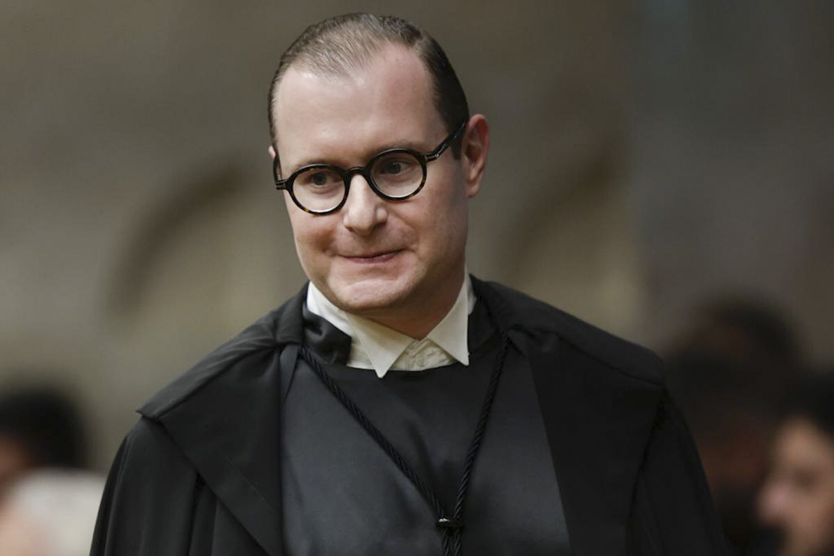 STF Cristiano Zanin durante cerimônia de posse no STF - Metrópoles