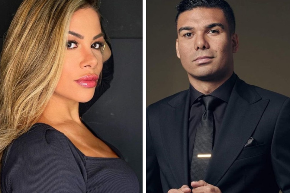 Bruna Miller e Casemiro - Metrópoles