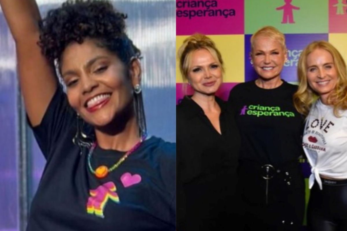 barbara reis com xuxa, angélica e eliana